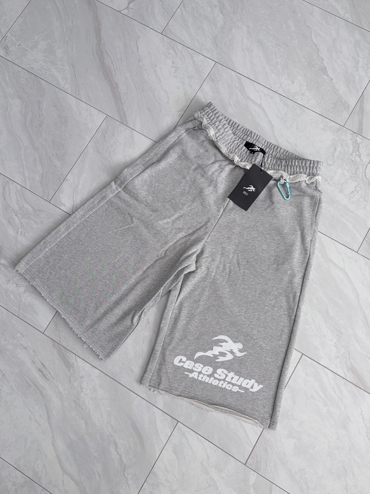 002 baggy grey sweatshorts