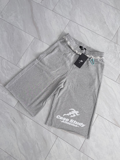 002 baggy grey sweatshorts